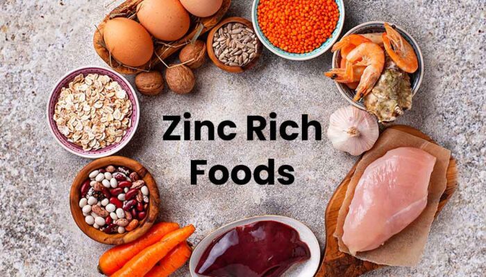 Food varieties High in Zinc